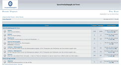 Desktop Screenshot of forum.sprachheilpaedagogik.de